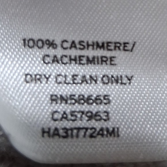 Cashmere Crew Neck Sweater Halogen Gray Size S Pullover Side Slits - Picture 11 of 11